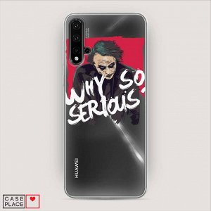 Силиконовый чехол Джокер Why на Huawei Nova 5 Pro