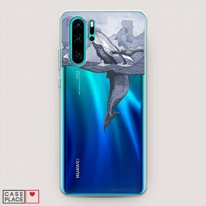 Силиконовый чехол Два измерения на Huawei P30 Pro