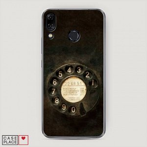 Cиликоновый чехол Старинный телефон на Asus Zenfone 5Z ZS620KL