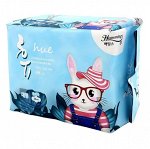Прокладки, гигиенические для критических дней 28 см 8 шт/Hue LIGHT Sanitary pads normal , Hummings, Корея, 40 г,