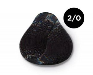 OLLIN COLOR  2/0 черный 60мл Перманентная крем-краска для волос