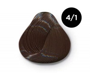 OLLIN COLOR  4/1 шатен пепельный 60мл Перманентная крем-краска для волос