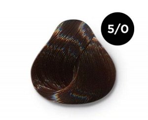 OLLIN COLOR  5/0 светлый шатен 60мл Перманентная крем-краска для волос