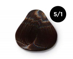 OLLIN COLOR  5/1 светлый шатен пепельный 60мл Перманентная крем-краска для волос