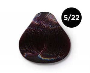 OLLIN COLOR  5/22 светлый шатен фиолетовый 60мл Перманентная крем-краска для волос