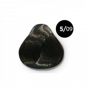 OLLIN SILK TOUCH  5/09 светлый шатен прозрачно-зеленый 60мл Безаммиачный стойкий краситель для волос