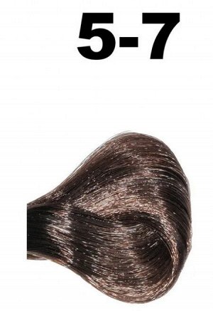 OLLIN SILK TOUCH  5/7 светлый шатен коричневый 60мл Безаммиачный стойкий краситель для волос