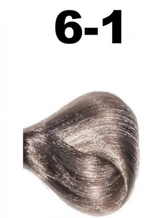 OLLIN SILK TOUCH  6/1 темно-русый пепельный 60мл Безаммиачный стойкий краситель для волос