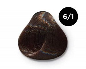 OLLIN COLOR  6/1 темно-русый пепельный 60мл Перманентная крем-краска для волос