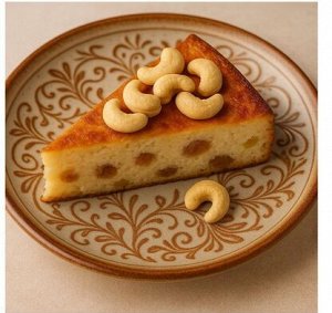 Запеканка творожная с Кешью и Изюмом 1/600 гр