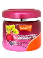 Маска для поврежденных выпадающих волос с экстрактом свеклы LOLANE NATURA