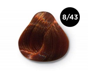 OLLIN COLOR  8/43 светло-русый медно-золотистый 60мл Перманентная крем-краска для волос