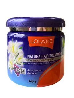 Маска для волос с экстрактом белой лилии "Гладкие и Прямые" LOLANE NATURA
