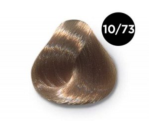 OLLIN COLOR 10/73 светлый блондин коричнево-золотистый 60мл Перманентная крем-краска для волос
