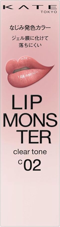 KATE Tokyo Lip Monster Clear Tone - помада с полупрозрачным естественным финишем