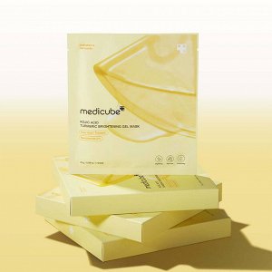 Гидрогелевая маска для сияния кожи medicube Kojic Acid Turmeric Brightening Gel Mask