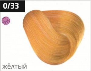 OLLIN COLOR   0/33 корректор желтый 100 мл Перманентная крем-краска для волос