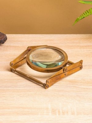 Лупа «Исследователь», 13.5?14?3.5 см, алюминий