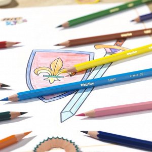 Карандаши цветные 12 цветов BIC Kids Evolution ECOlutions, детские, ударопрочные, пластиковые
