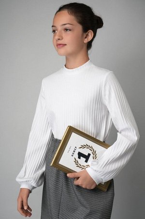 Блузка для девочки с длинным рукавом