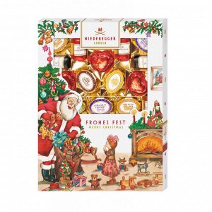 Набор марципана Марципановый рай в рождественской упаковке Niederegger, 400 г