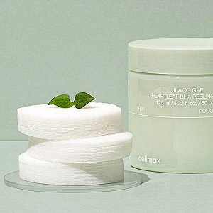 Пилинг-пэды с BHA-кислотой Celimax Ji Woo Gae Heartleaf BHA Peelind Pad, 60шт (125мл)