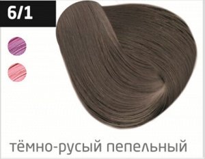 OLLIN COLOR  6/1 темно-русый пепельный 100 мл Перманентная крем-краска для волос