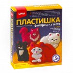 Фигурки из теста &quot;Милые кошки&quot;