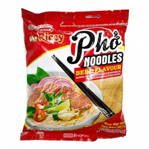 Лапша быстрого приготовления Acecook OH!RICEY 'Фо Бо' со вкусом говядины,70г (пакет)