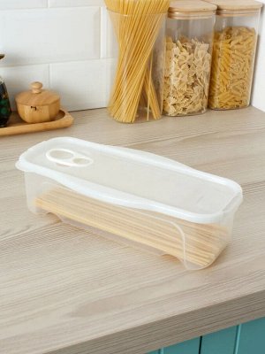 Контейнер для спагетти 28,4*13,3*7,8см ПРОЗРАЧНЫЙ
