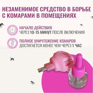 OZZ-BABY Комплект с жидкостью для уничтожения комаров 45 ночей, 021212