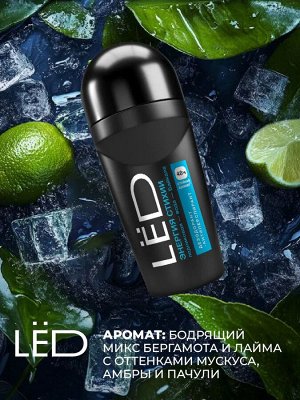 Дезодорант антиперспирант мужской шариковый LЁD Энергия стихии 50 мл