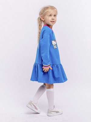 Платье для девочки с длинным рукавом