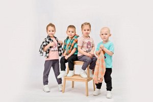 КД1159-Ф Костюм «MANGA» ЦВЕТ: ПЕРСИК+ПУДРА (QR)