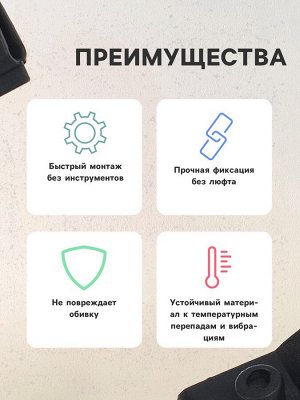 Клипса крепежная, КП-00186