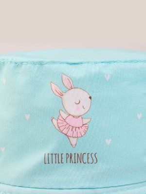 Панама детская Little Princess, голубая, р-р 48-50