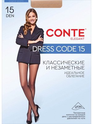 Dress Code 15 Колготки женские с эффектом «второй кожи»
