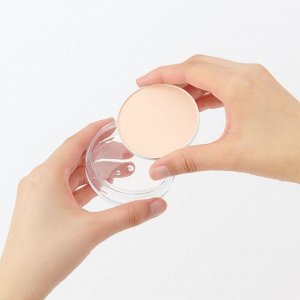 MUJI UV Pressed Powder Refill SPF50+ PA++++ – запасной блок компактной пудры с солнцезащитой