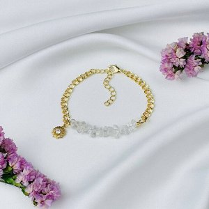 Браслет на цепочке из Горного Хрусталя