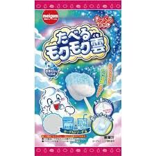 Жевательная конфета с посыпкой Воздушное облако вкус йогурта и содовой Meiji Сделай сам 18 гр Японские сладости