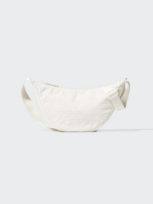 UNIQLO - мини-сумка на плечо с округлой формой - 01 OFFWHITE