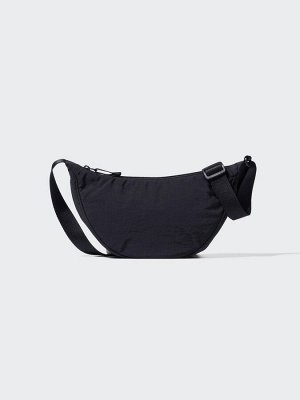 UNIQLO - мини-сумка на плечо с округлой формой - 09 BLACK