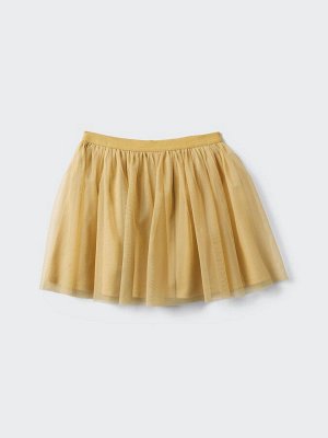 UNIQLO - детская юбка из фатина - 32 BEIGE