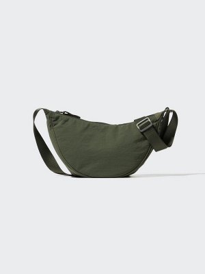 UNIQLO - мини-сумка на плечо с округлой формой - 58 DARKGREEN