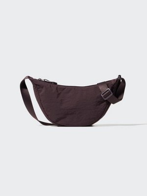 UNIQLO - мини-сумка на плечо с округлой формой - 79 DARKPURPLE