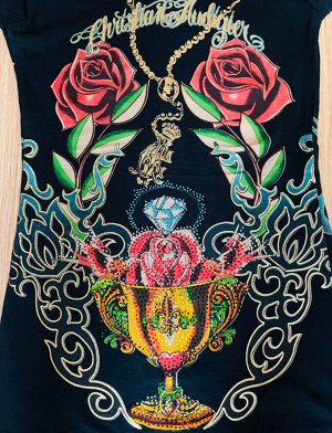 Футболка ed hardy by christian audigier Новая. Оригинал