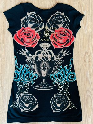 Футболка ed hardy by christian audigier Новая. Оригинал