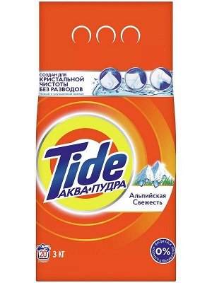 TIDE Авт СМС порошок Color аром, Сибирских трав 3кг