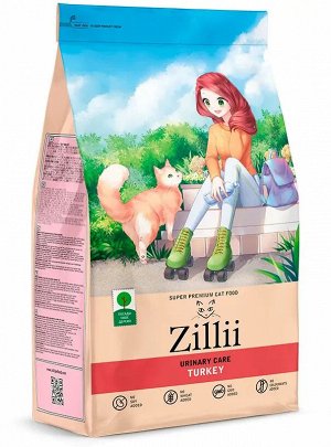 Zillii для кошек Urinary Care РН-контроль Индейка 2кг