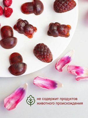 Мармелад из малины флоу-пак крафт-коробка 500г